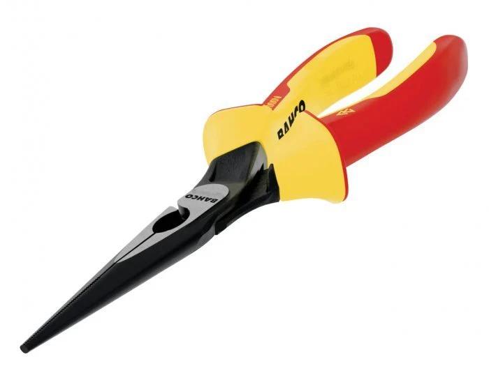 BAHCO 160MM ERGO INSULATED LONG NOSE PLIER