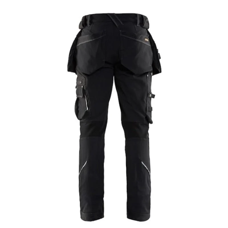 Blaklader Black Craftsman Trousers 1998 Stretch X1900 - Image 2
