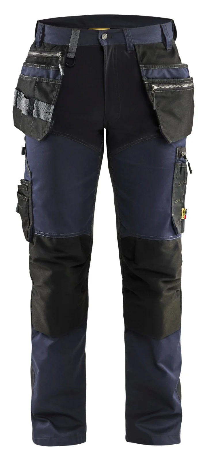 Blaklader Dark Navy/Black Craftsman Trousers With Stretch 1750