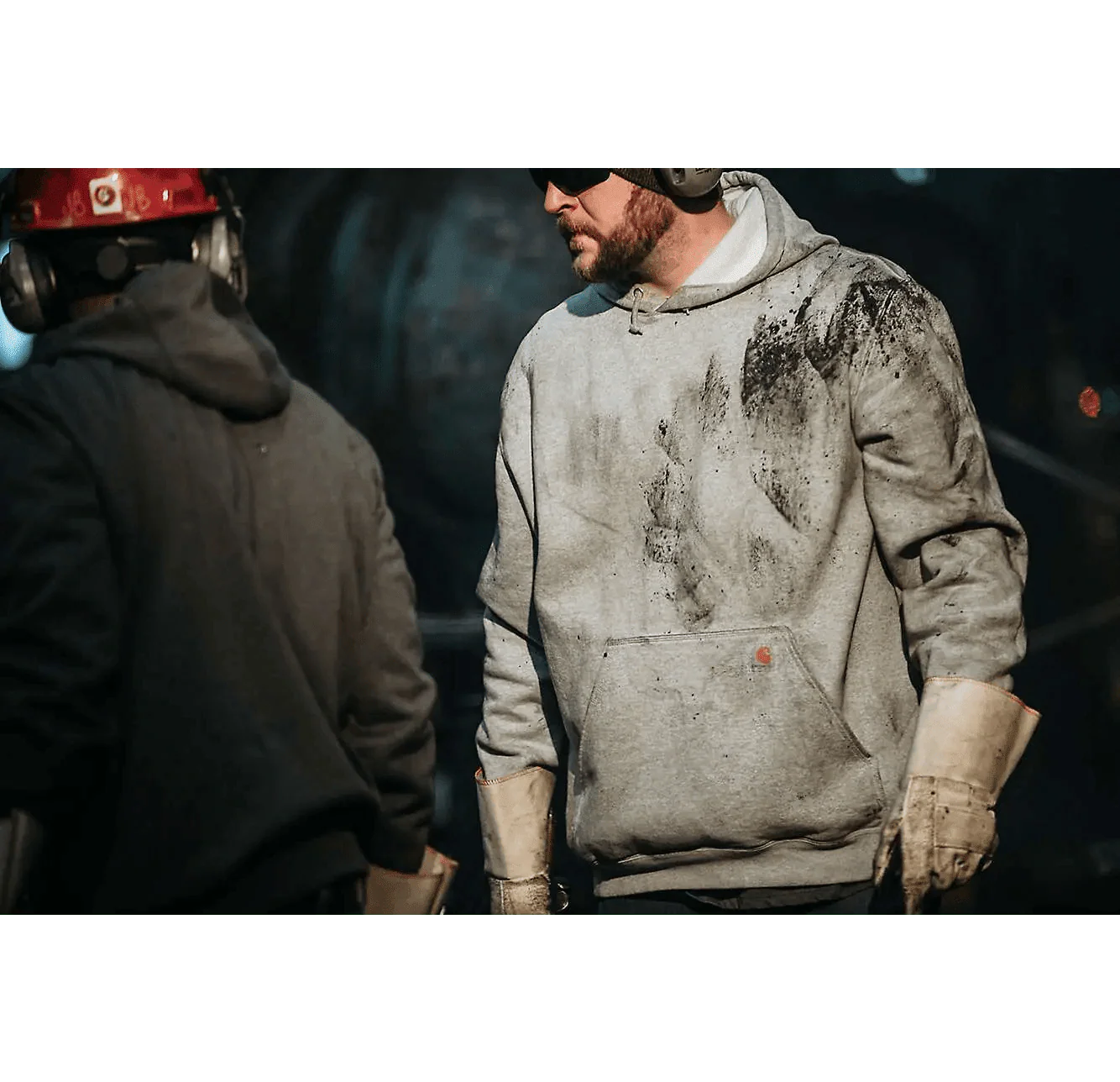 Carhartt® Loose Fit Midweight Sweatshirt Heather Grey - Image 2