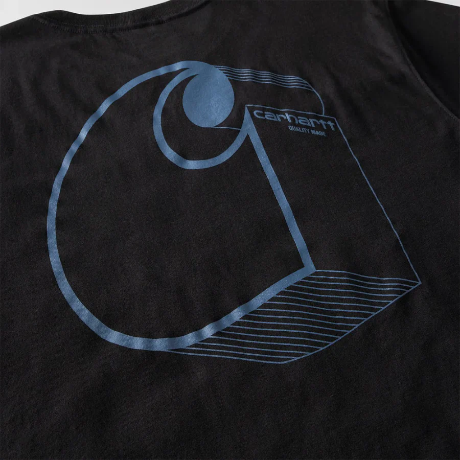 Carhartt Men's Irvine Relaxed 3D Logo T-Shirt - Image 4