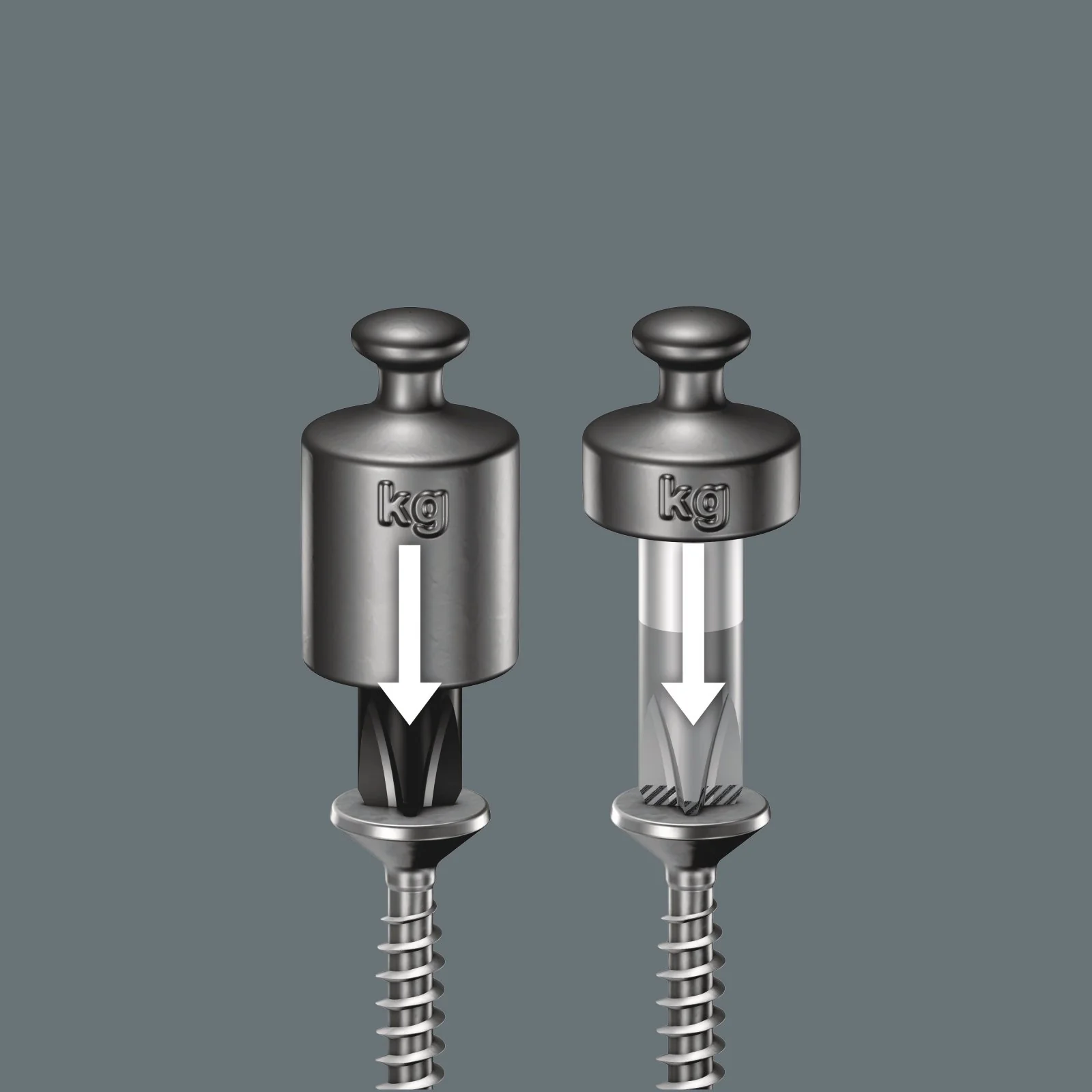 Wera Tools 05009310001 355 PZ Screwdriver for Pozidriv screws, PZ 1 x 80 mm - Image 16