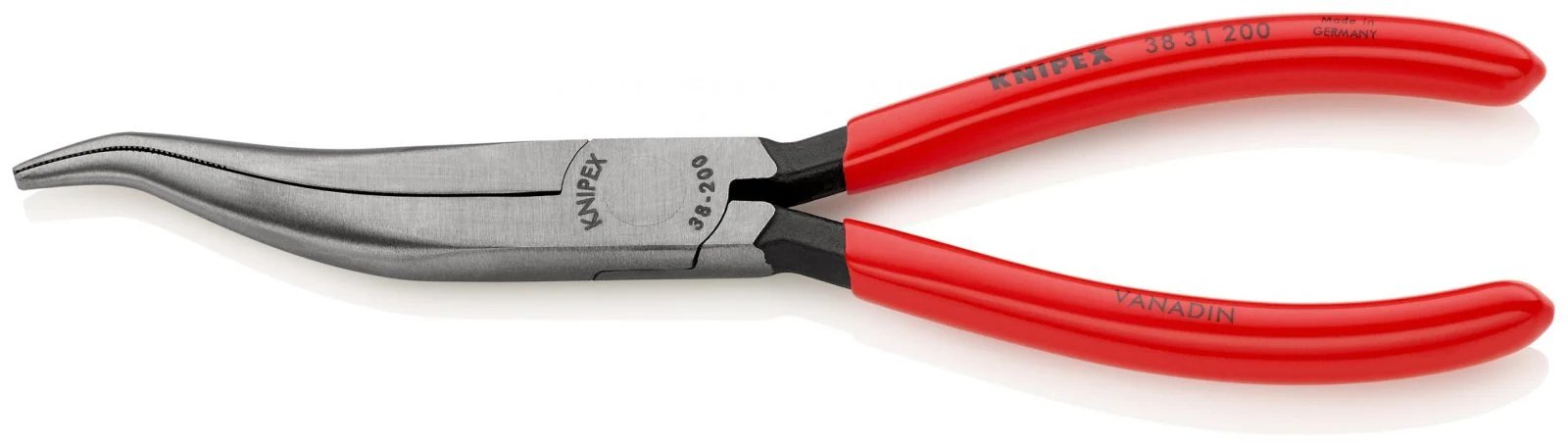 KNIPEX Cranked Nose Mechanics Pliers 200mm - 38 31 200