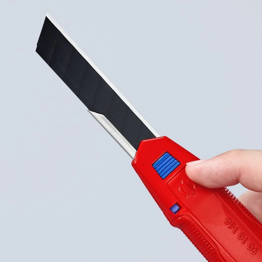 KNIPEX CutiX Universal Knife 165 mm (With Stabilisation Bar) - 90 10 165 BK - Image 2