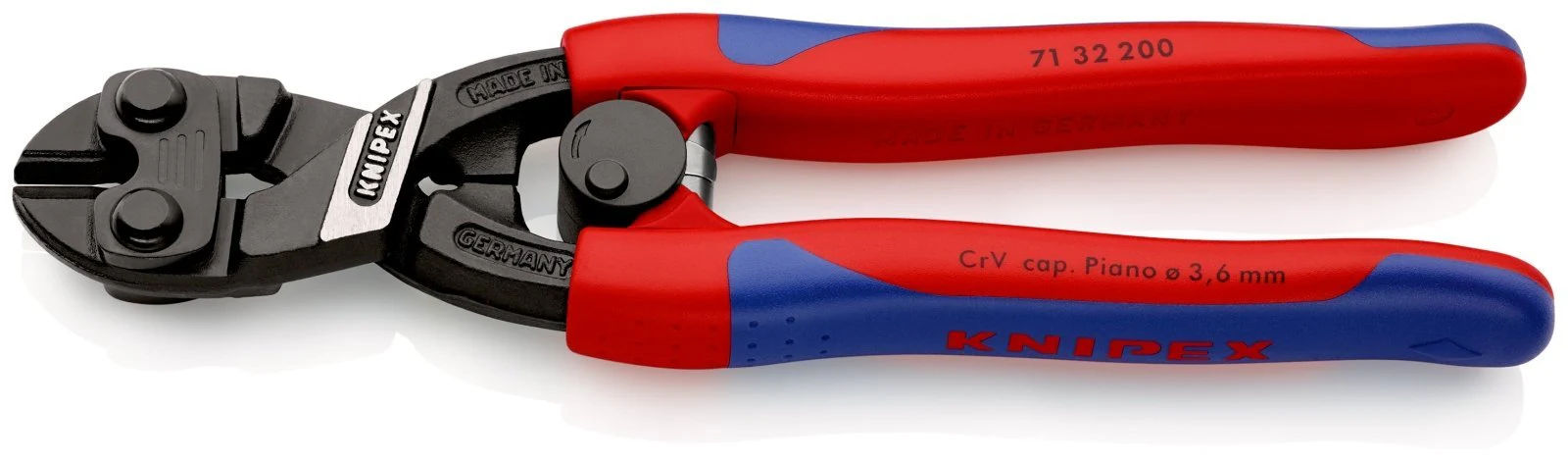 KNIPEX Compact CoBolt® Bolt Cutter 200mm - 71 32 200