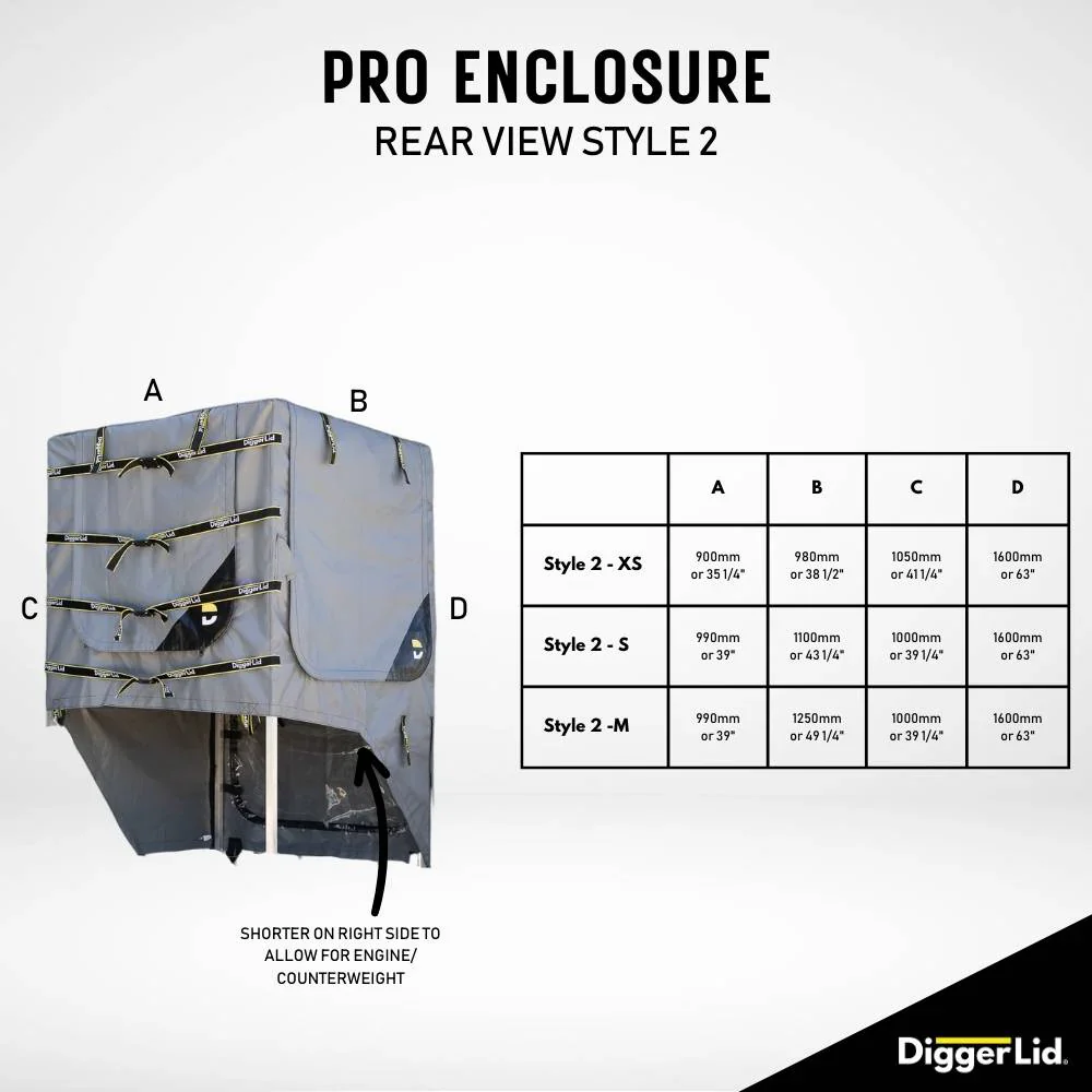 DiggerLid PRO Enclosure Excavator Cover - Image 10