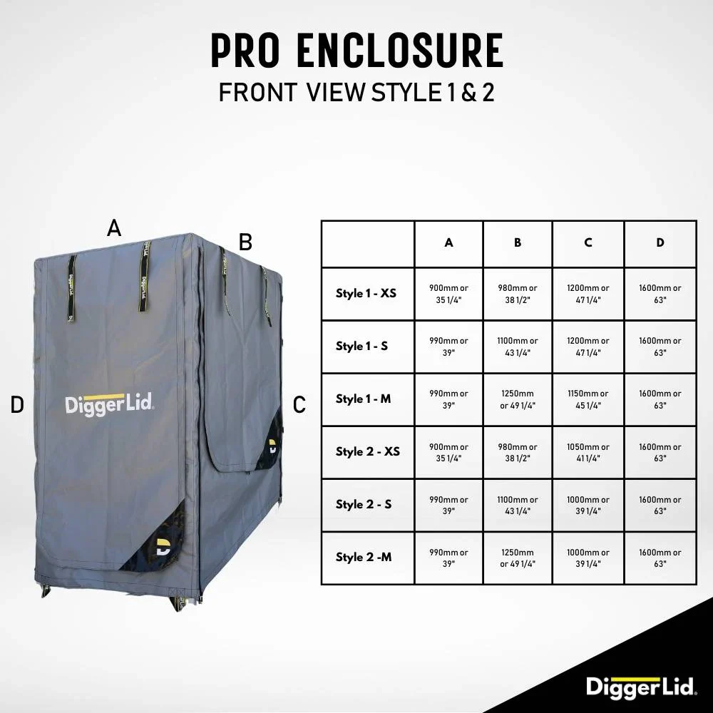 DiggerLid PRO Enclosure Excavator Cover - Image 8