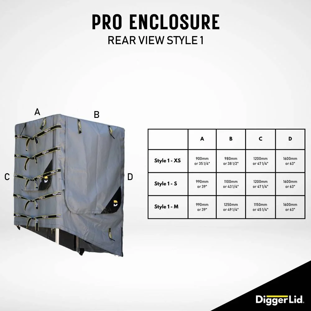 DiggerLid PRO Enclosure Excavator Cover - Image 9