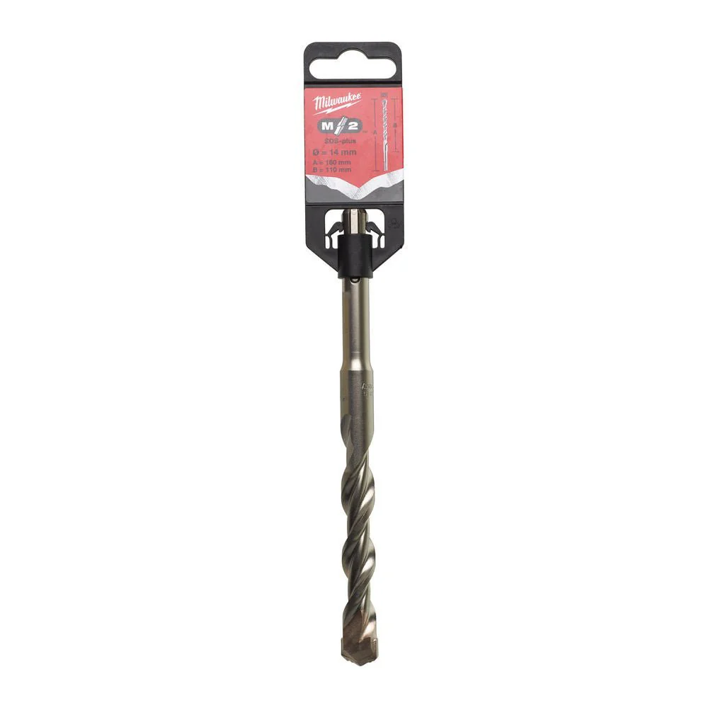 Milwaukee M2 Hammer Drill Bit SDS Plus - Image 15