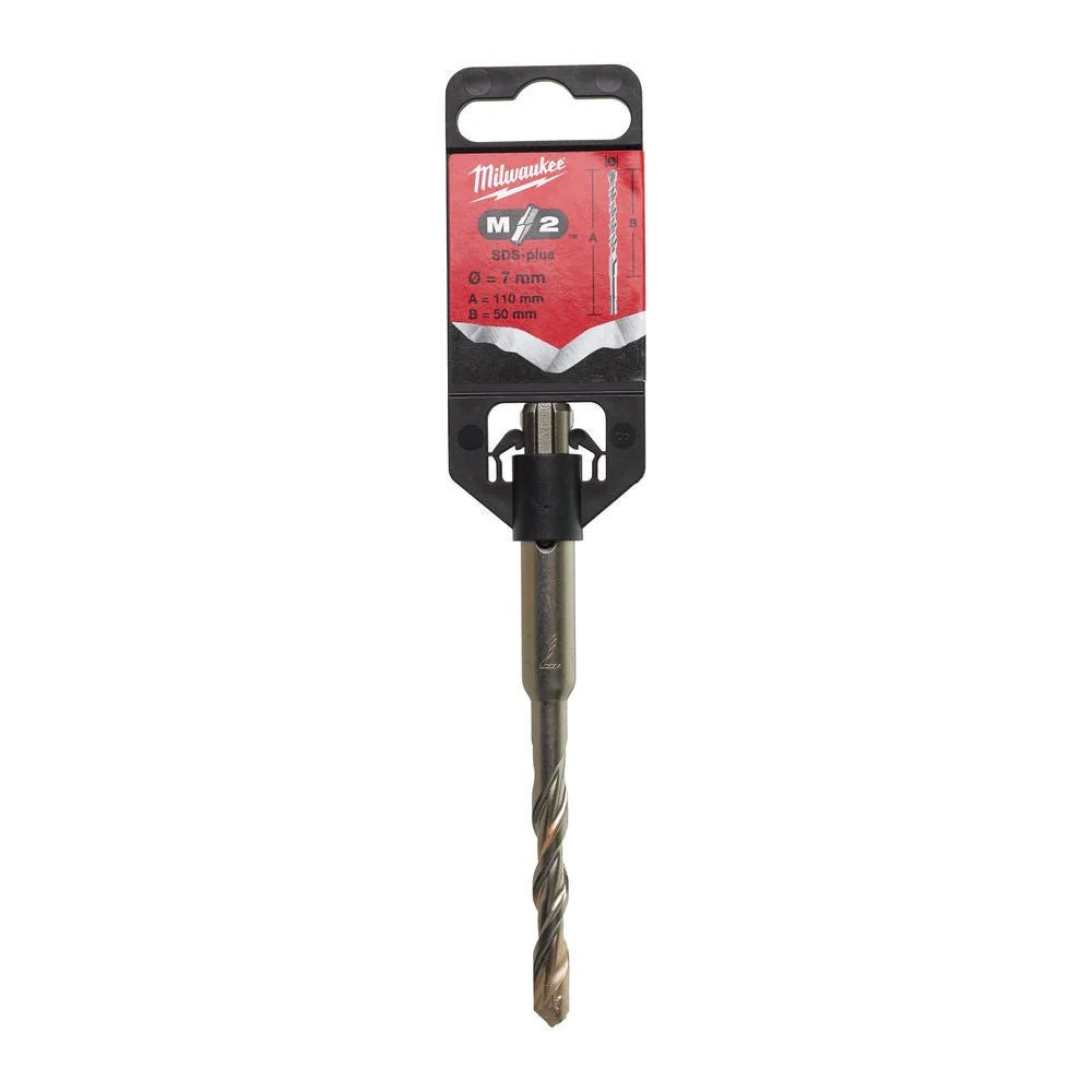 Milwaukee M2 Hammer Drill Bit SDS Plus - Image 9