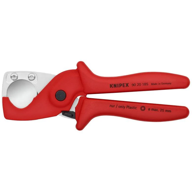 KNIPEX - 90 20 185 - 7 1/4" PlastiCut® Flexible Hose and PVC Cutter