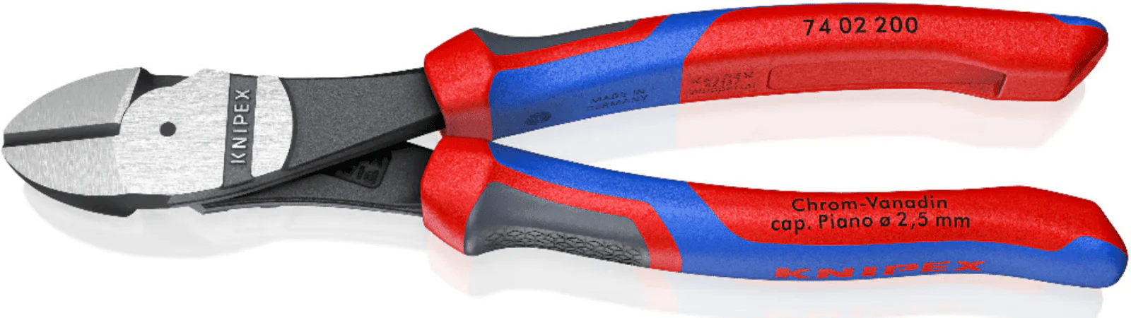 KNIPEX 74 02 200 High Leverage Diagonal Cutter