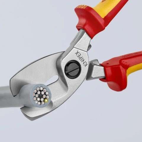 KNIPEX 8" Cable Cutters 1000V Insulated - 95 16 200 - Image 2