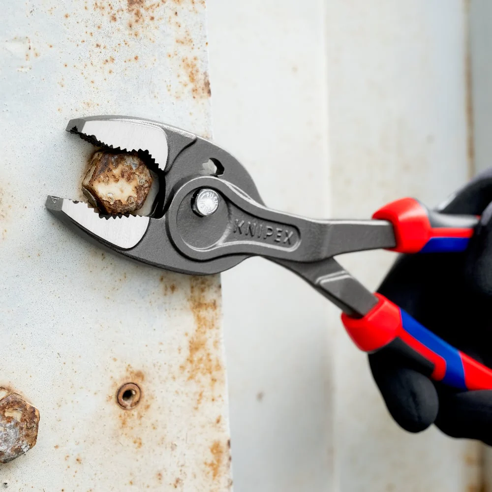 KNIPEX 82 02 250 TwinGrip Slip Joint Pliers 250mm Multi-Component Grips - Image 2