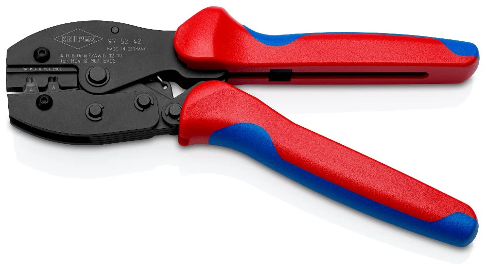 KNIPEX 97 52 42 PreciForce® Crimping pliers for MC4/MC4 EVO 2 connectors - Image 3