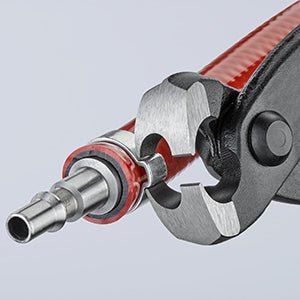 KNIPEX Ear Clamp Pliers with side jaw 220 mm - 10 99 1220 - Image 4