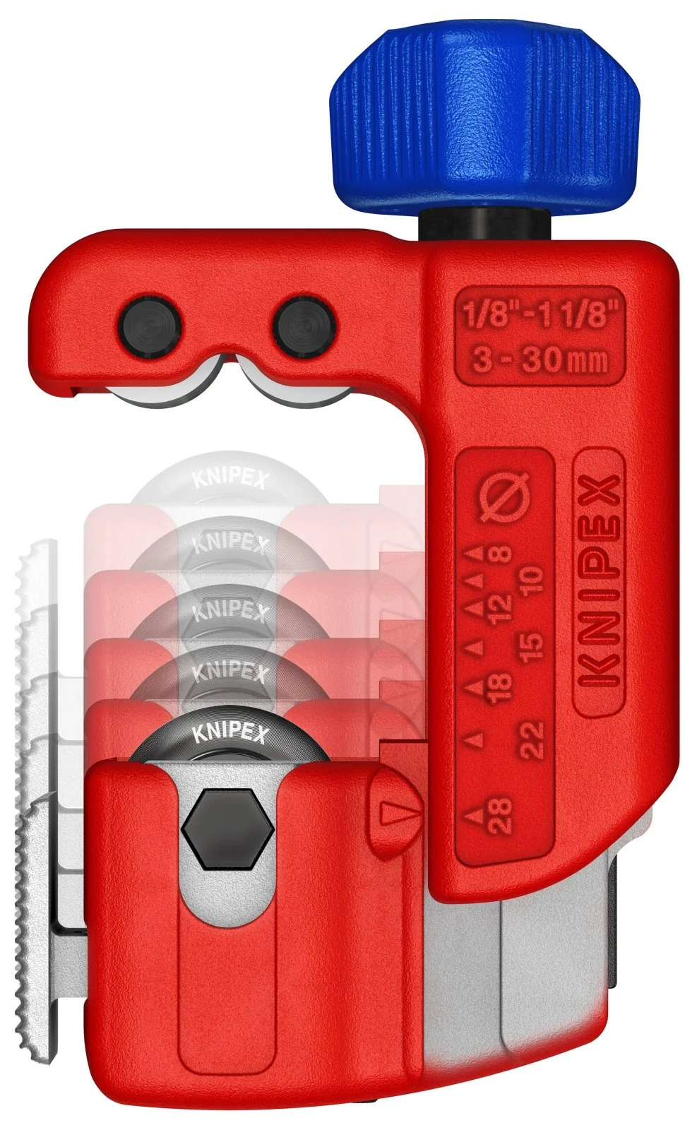 KNIPEX TubiX S Pipe cutter 77 mm - 90 31 01 - Image 2