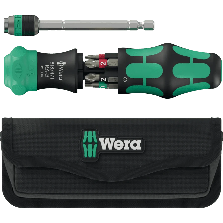 Wera Tools Kraftform Kompakt 20 Ra-R With Textile Pouch