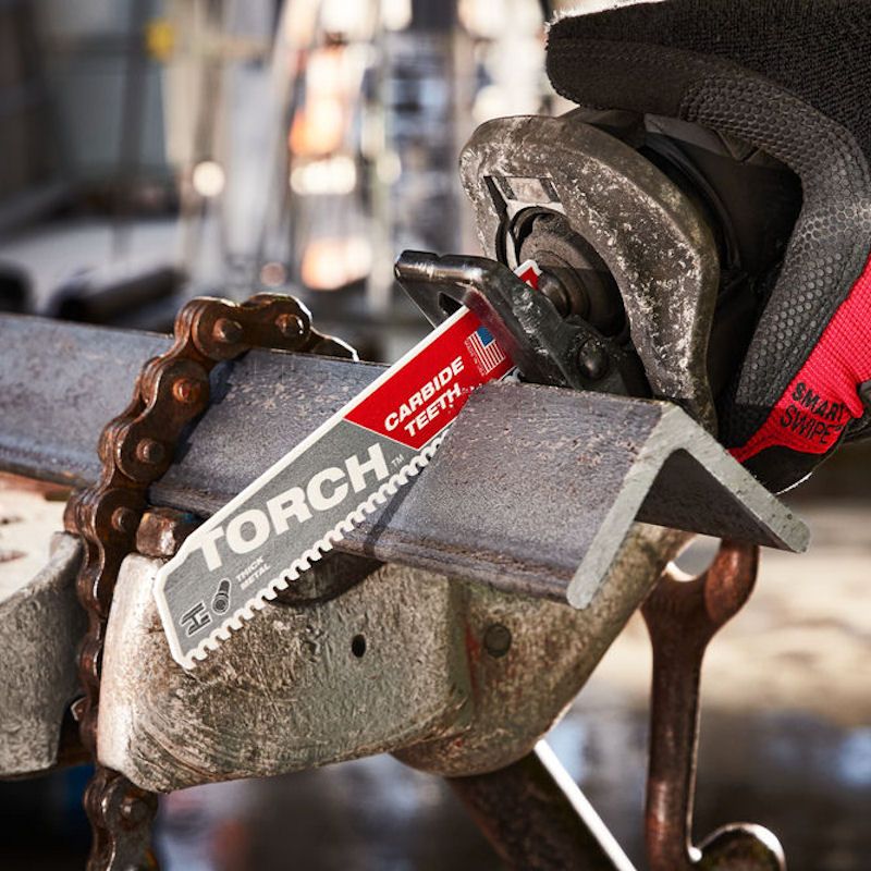 Milwaukee 230mm x 7tpi Metal Torch Carbide Demolition Sawzall Blade - Image 3