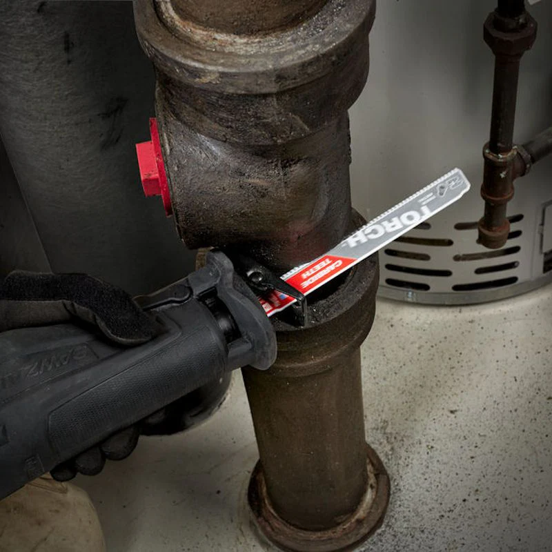 Milwaukee 230mm x 7tpi Metal Torch Carbide Demolition Sawzall Blade - Image 4