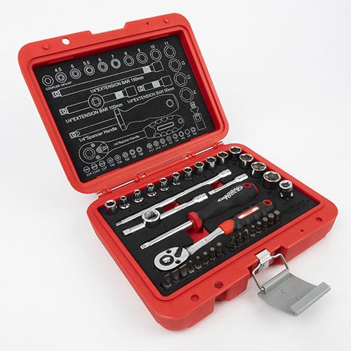 Nerrad Tools 37 Piece 1/4″ Drive Socket Set - NT6400