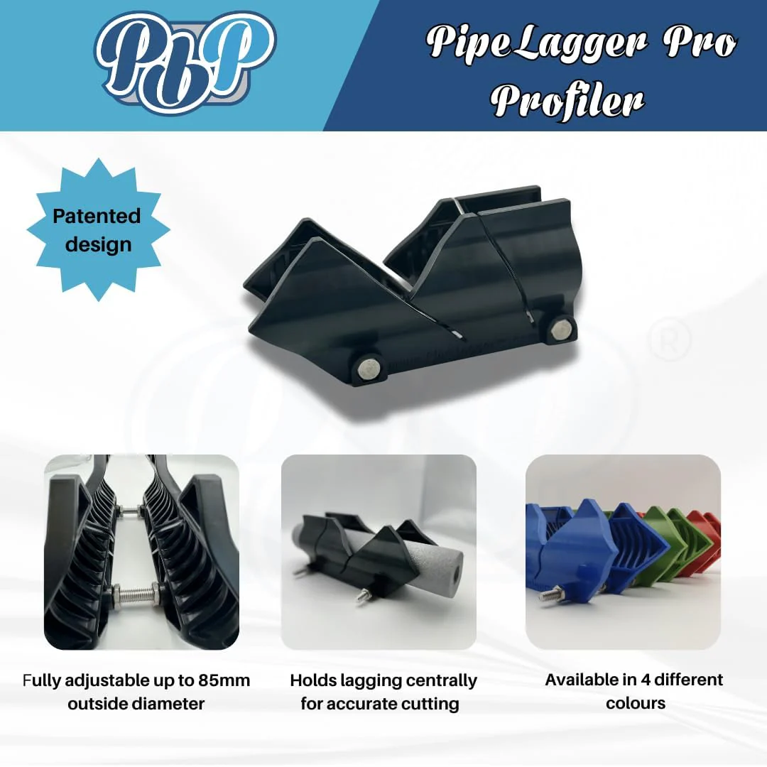 PBP PipeLagger Pro Pipe Insulation Mitre Tool 33-85mm - Image 2