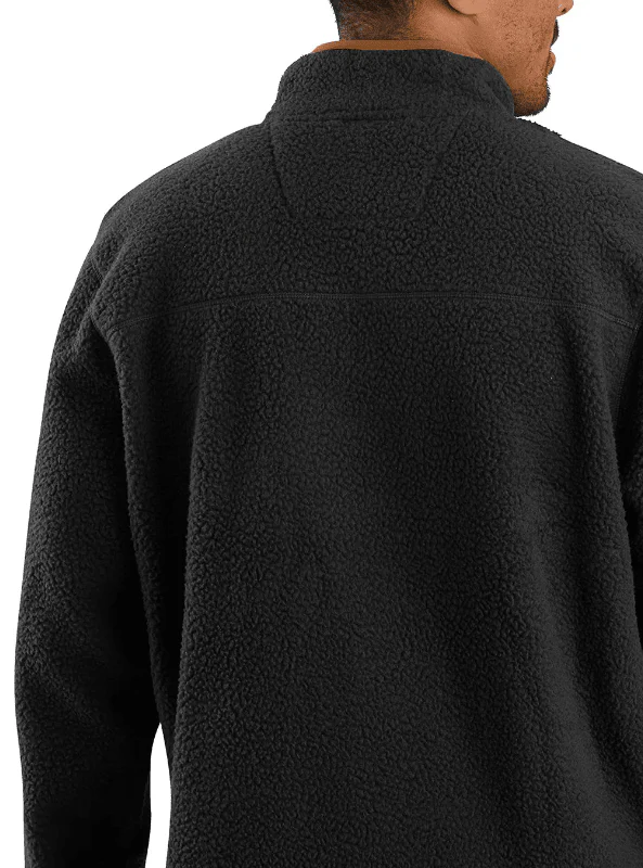 Carhartt Relaxed Fit Fleece Snap Front Jacket - 2 Warmer Rating - Image 2