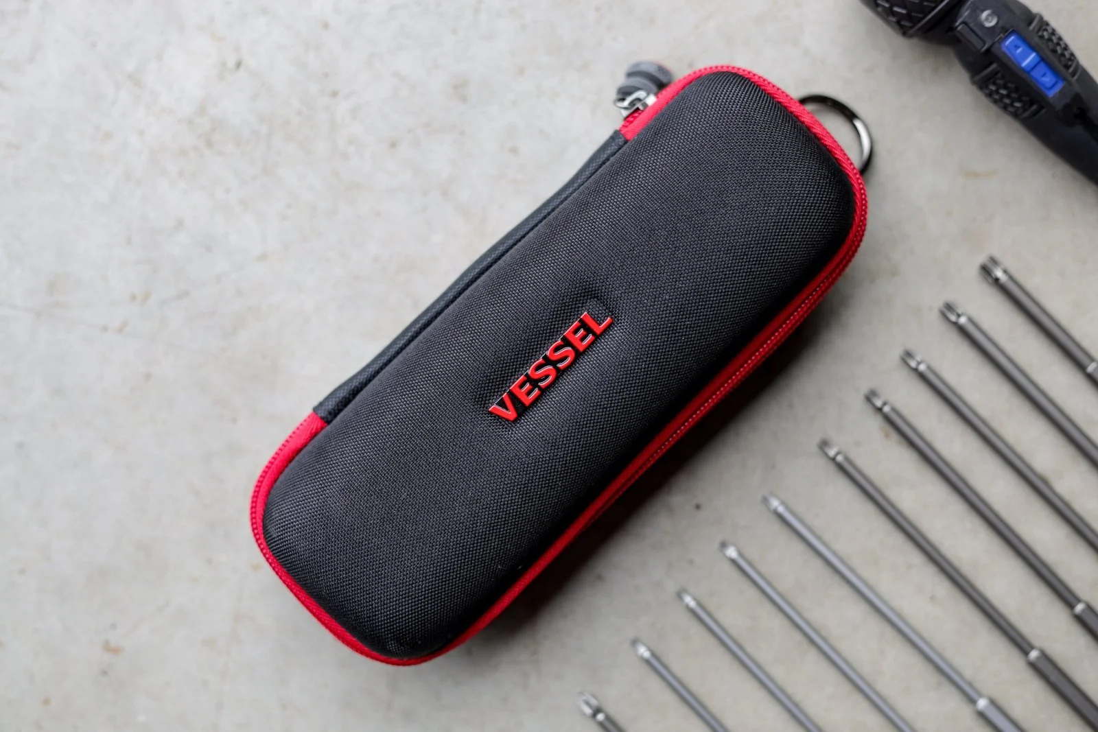 Vessel 220USB Rechargeable Ball Grip Screwdriver Kit – 14-Piece Set with Case - Image 2