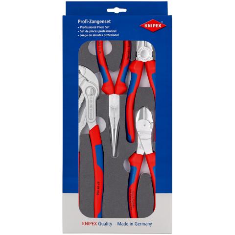 KNIPEX Set of pliers In a foam tray - 00 20 01 V17