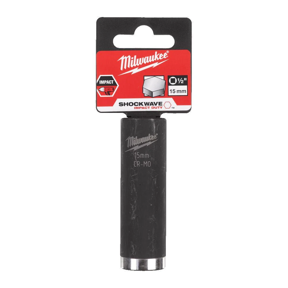 Milwaukee SHOCKWAVE™ Hexagon Impact Socket 1/2in - Image 7