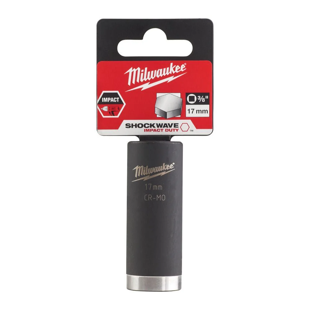 Milwaukee SHOCKWAVE™ Impact Duty 3/8" Drive Deep Impact Socket - Image 10