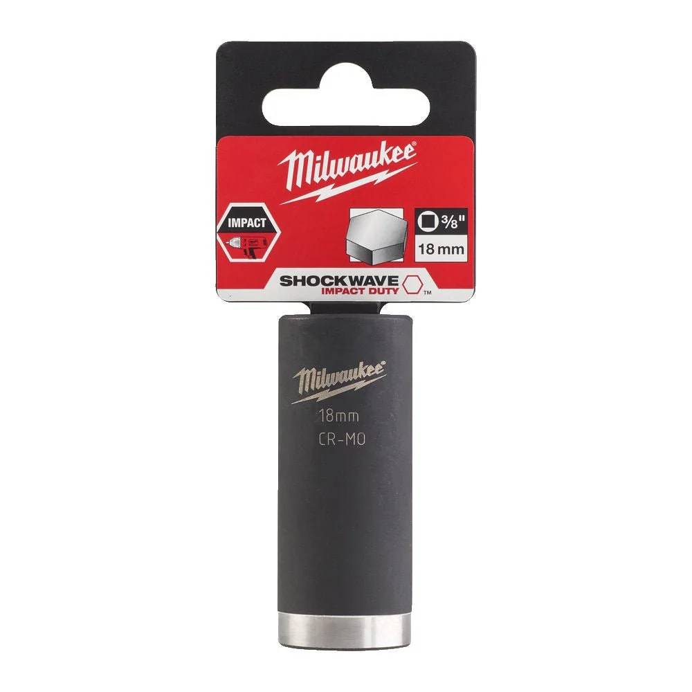 Milwaukee SHOCKWAVE™ Impact Duty 3/8" Drive Deep Impact Socket - Image 16