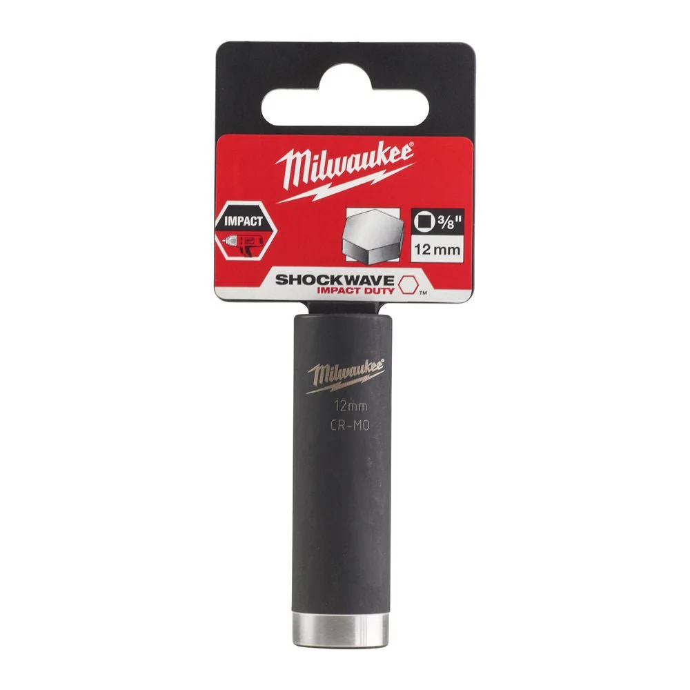Milwaukee SHOCKWAVE™ Impact Duty 3/8" Drive Deep Impact Socket - Image 5