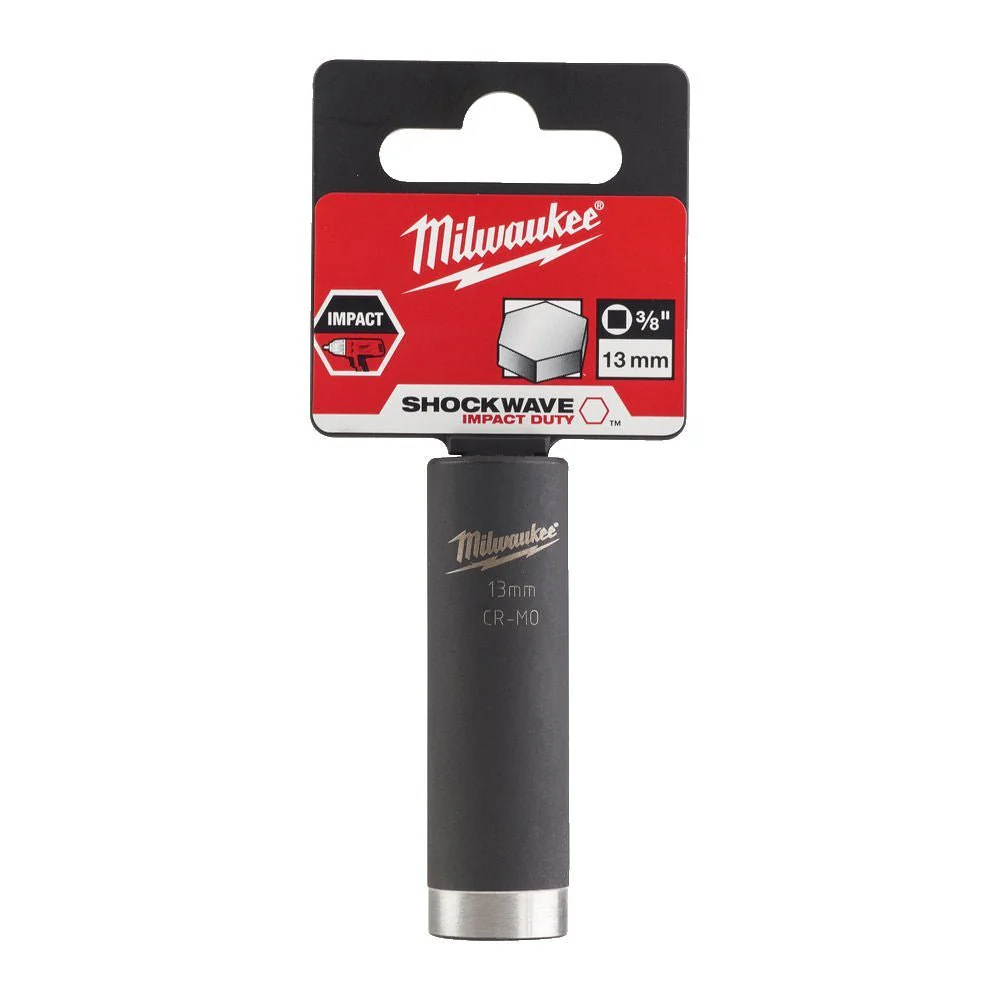 Milwaukee SHOCKWAVE™ Impact Duty 3/8" Drive Deep Impact Socket - Image 6
