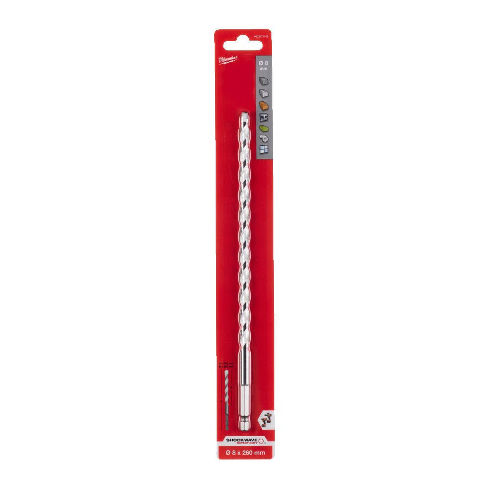 Milwaukee SHOCKWAVE™ Multi-Material Drill Bit - Image 19