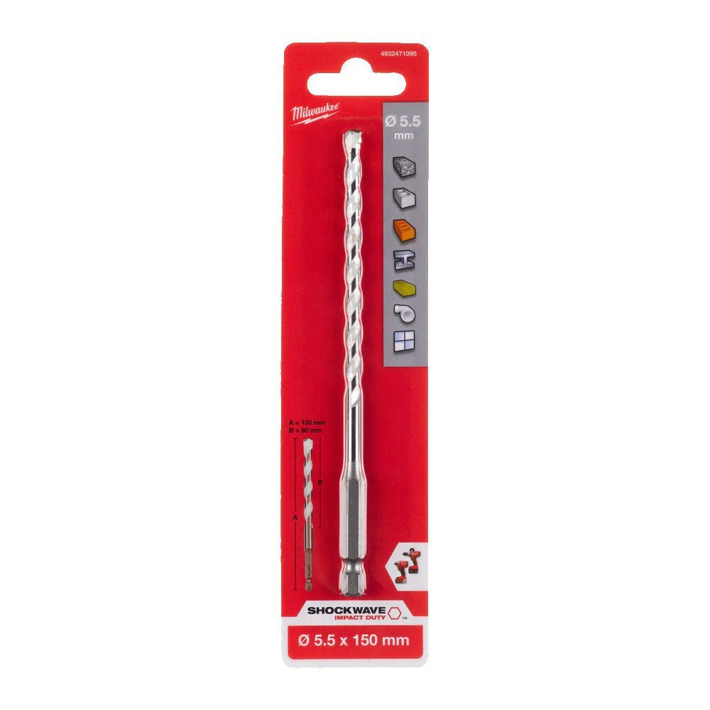 Milwaukee SHOCKWAVE™ Multi-Material Drill Bit - Image 8