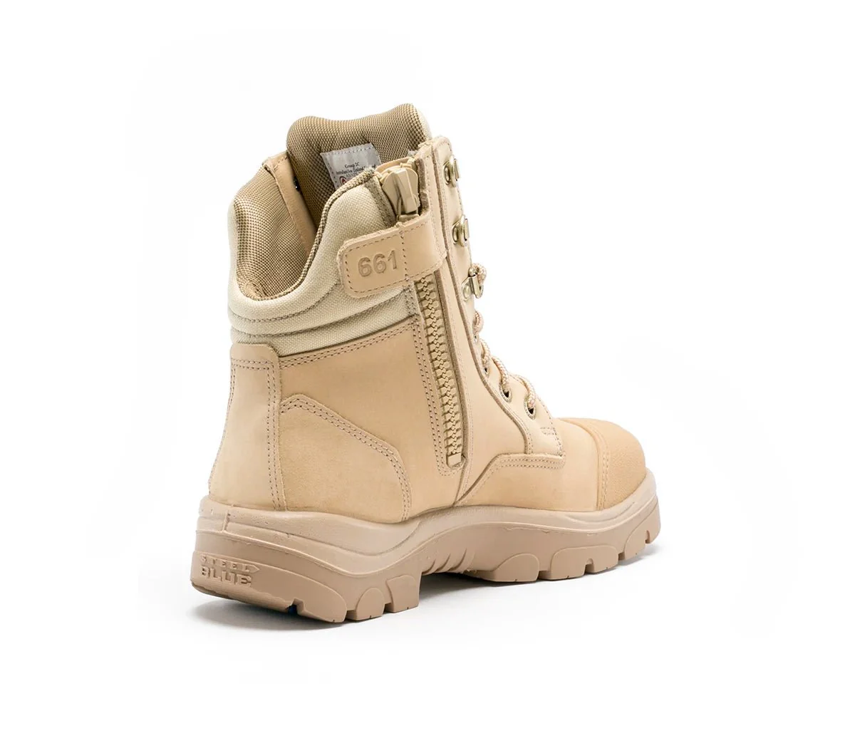 Steel Blue Southern Cross Zip Safety Boots Scuff Cap - Image 7