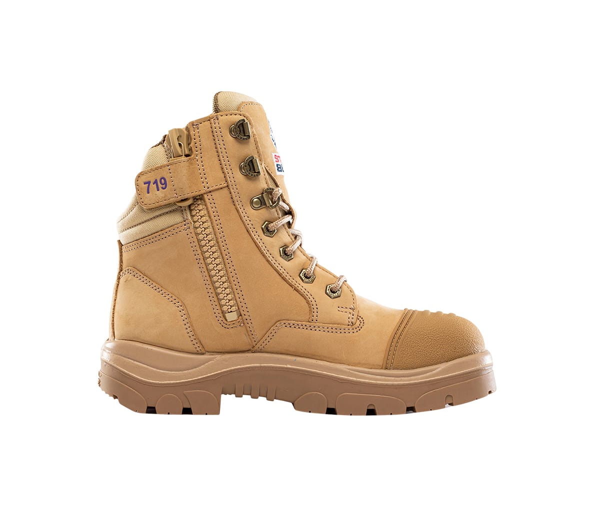 Steel Blue Southern Cross Zip Safety Boots Scuff Cap WOMENS - Image 2