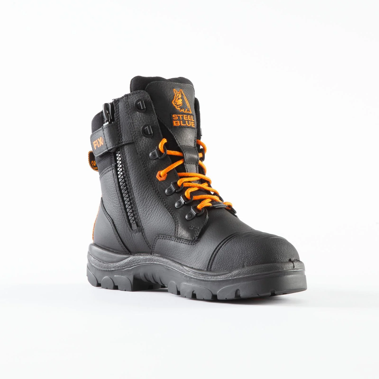 Steel Blue Southern Cross Zip Safety Boots Scuff Cap WOMENS - Image 6