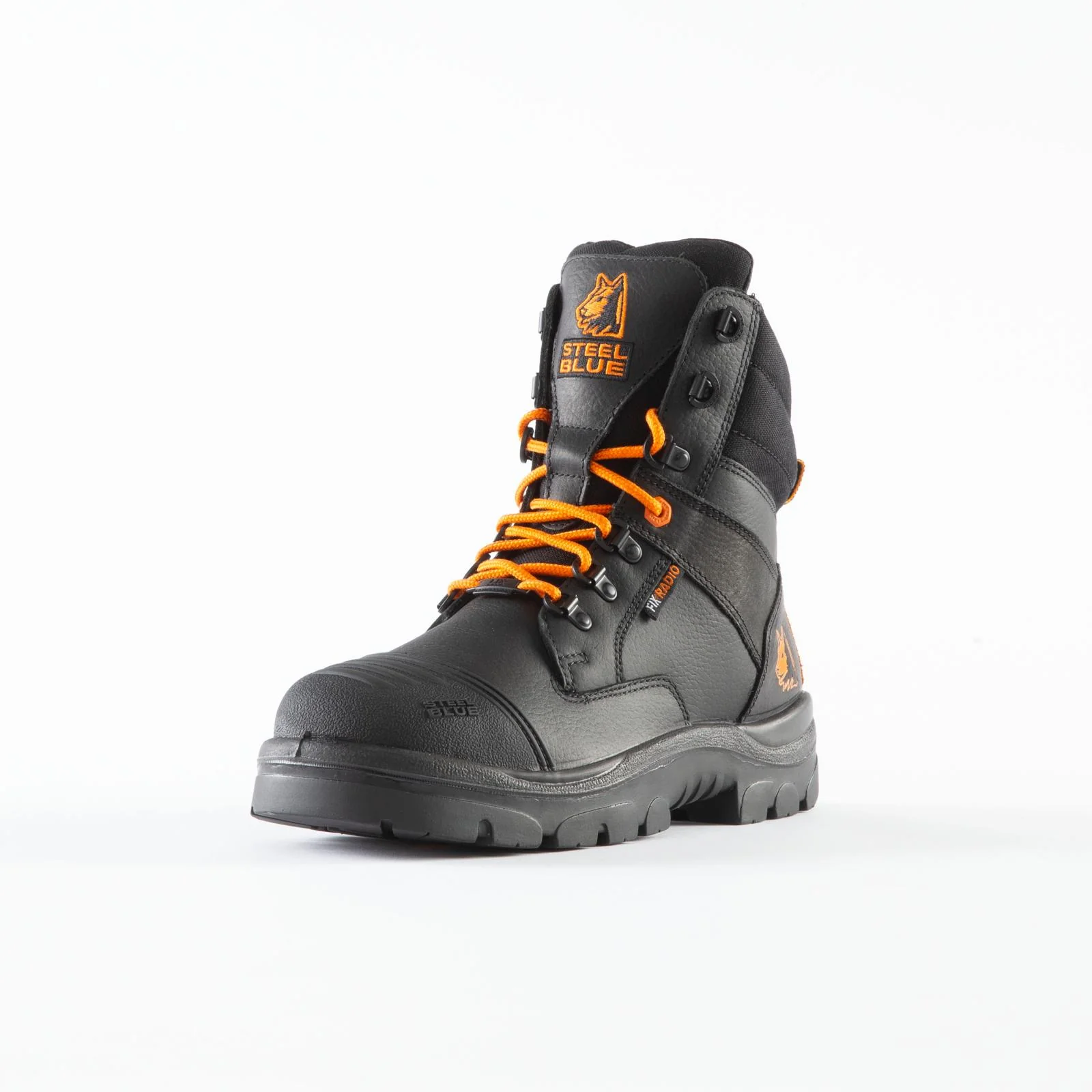 Steel Blue Southern Cross Zip Safety Boots Scuff Cap WOMENS - Image 9