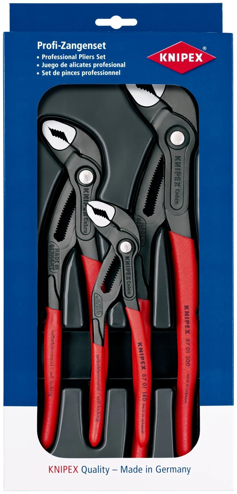 KNIPEX Cobra® 3 Piece Tool Set - 00 20 09 V02