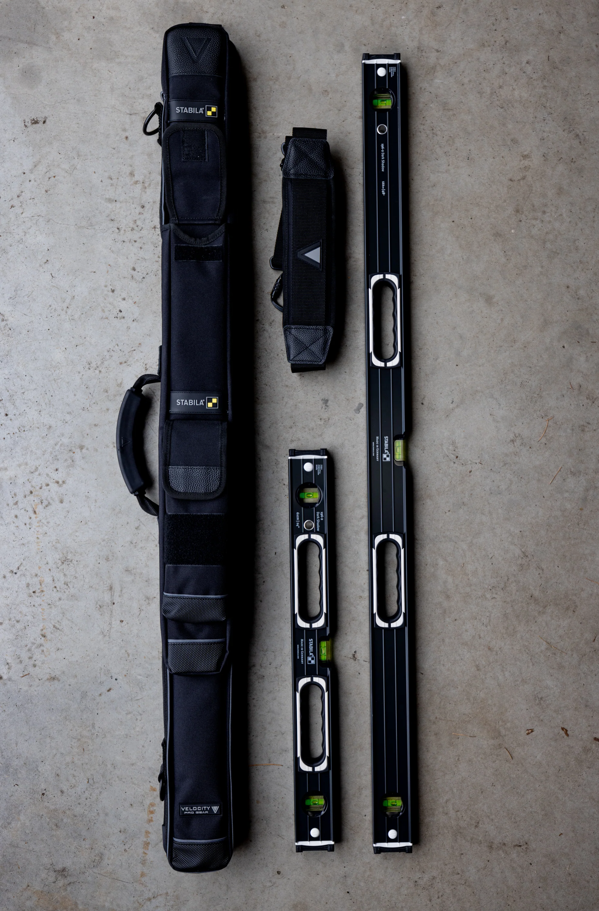 Stabila x Velocity Dark Shadow 196-2 Bundle (61cm+122cm+Bag) - Image 2