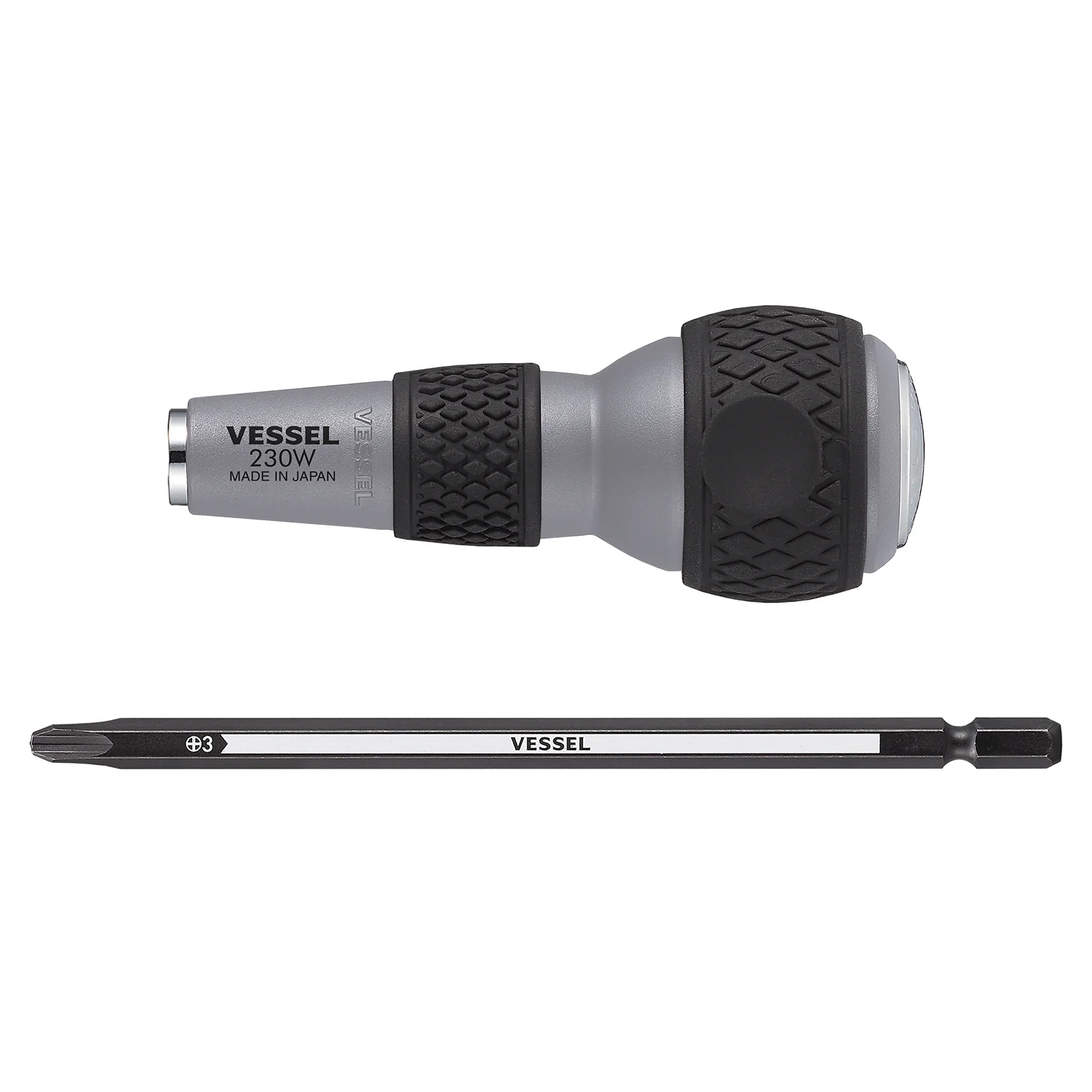 Vessel Interchangeable Screwdriver No.230W - 3x100