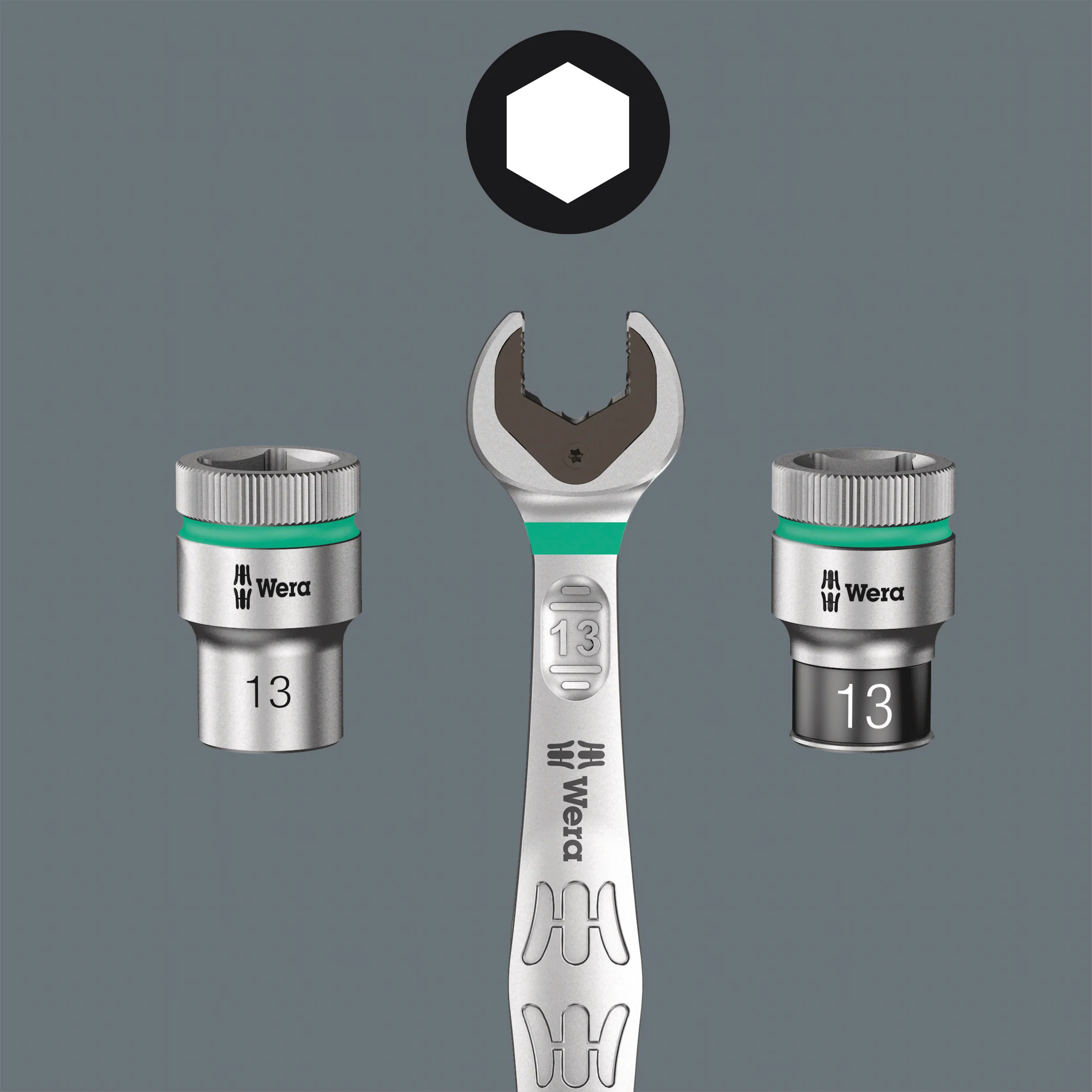 Wera Tools 05020013001 6000 Joker 11 Set 1 Set of ratcheting combination wrenches, 11 pieces - Image 14