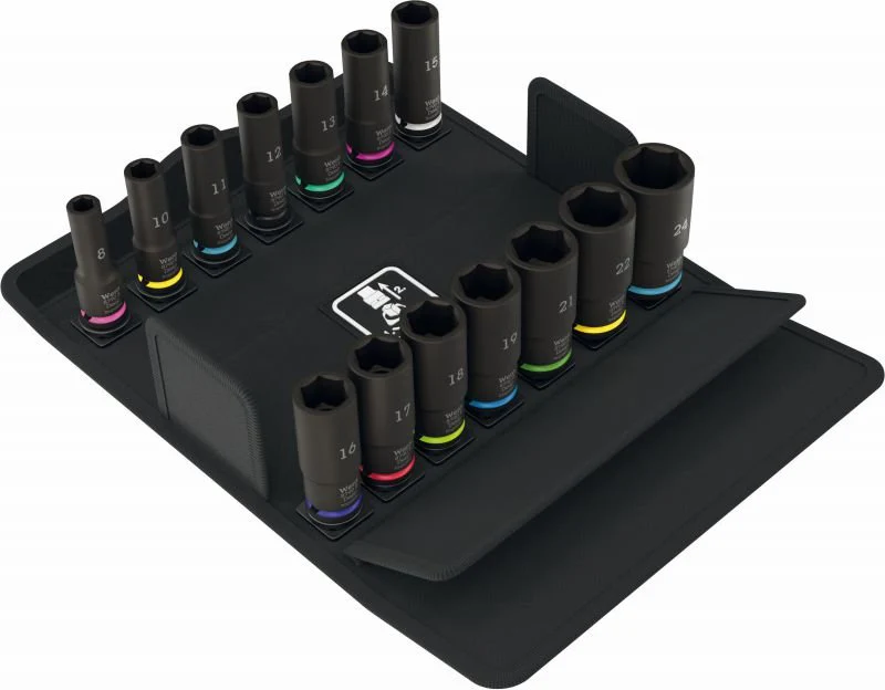 Wera 8790 Nuss-Magnetleiste B Deep Impaktor Imperial 1