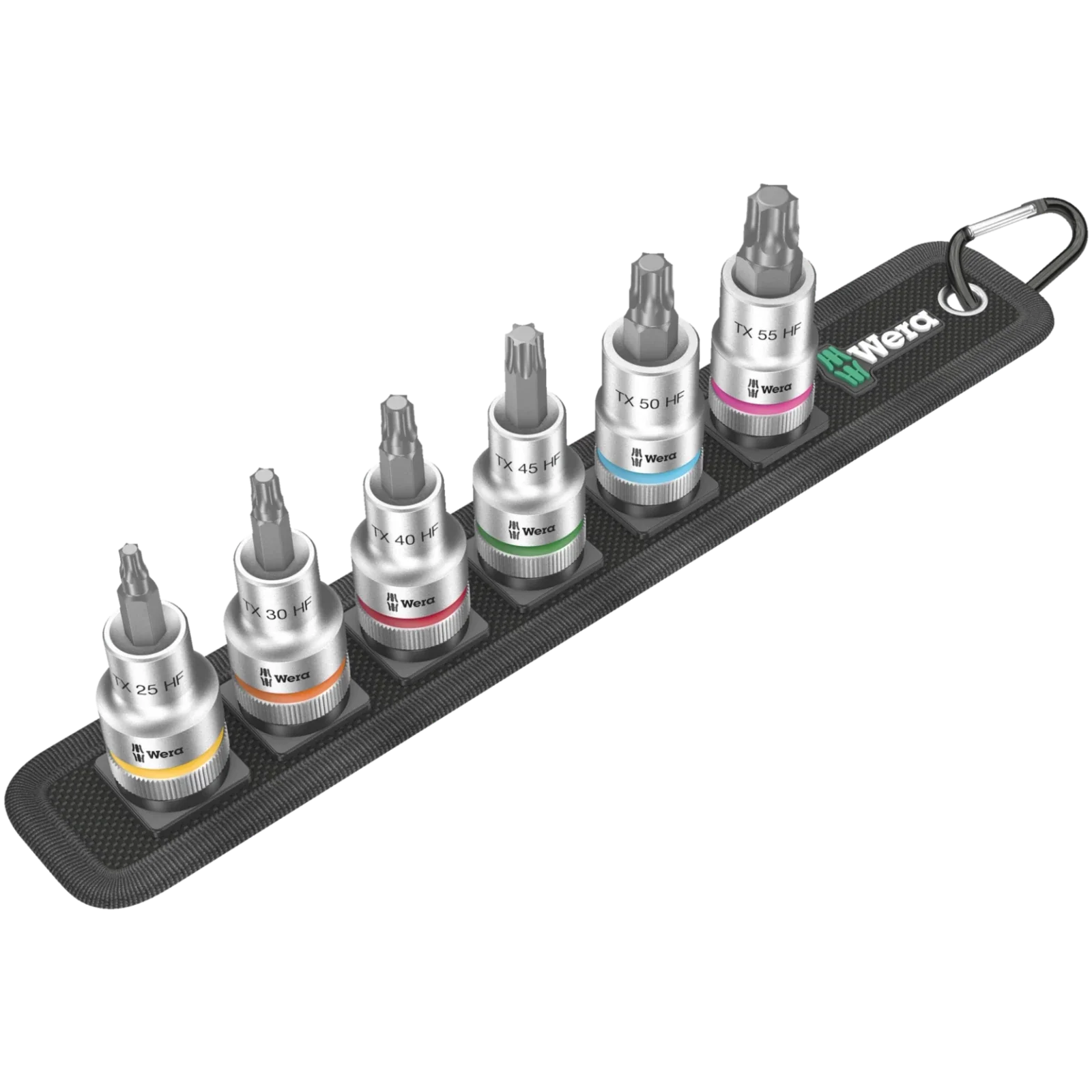 Wera Belt C 3 Torx® Hf Bit-Socket Set 1/2" Metric Zyklop 6Pc