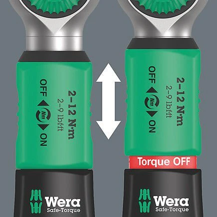 Wera Tools 05136073001 Safe-Torque A 1 SHK Set 1, 1/4" square head, 2-12 Nm, 20 pieces - Image 4