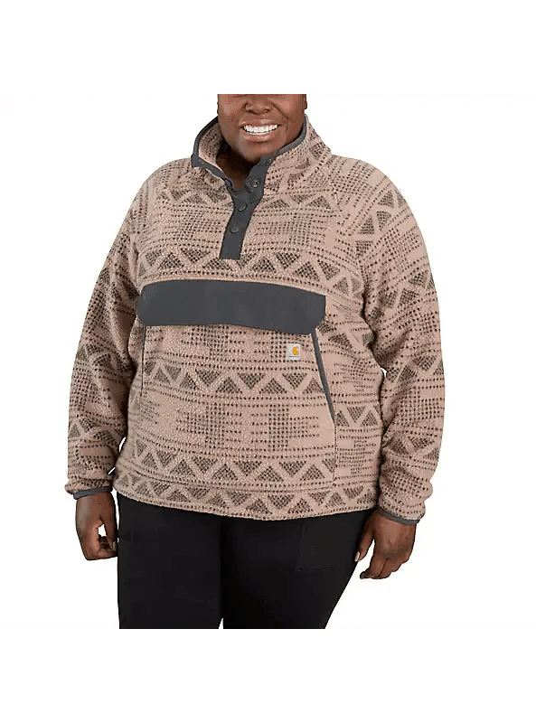 Carhartt Women's Relaxed Fit Fleece Pullover - 2 Warmer Rating - Image 2